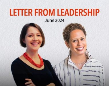 2024 The Leader Newsletter Note from Leadership header (420 x 330 px)