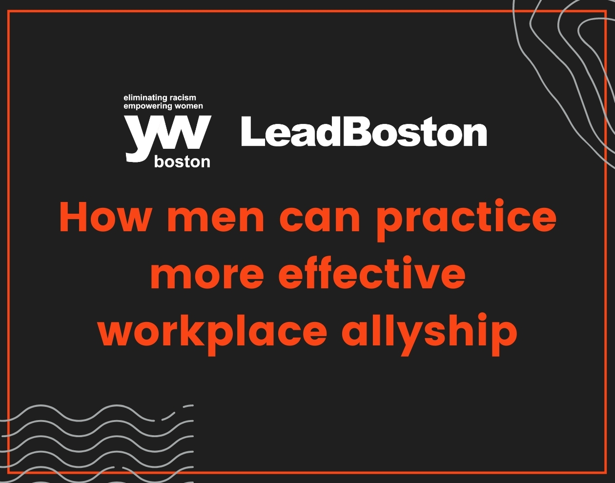 How men can practice more effective workplace allyship