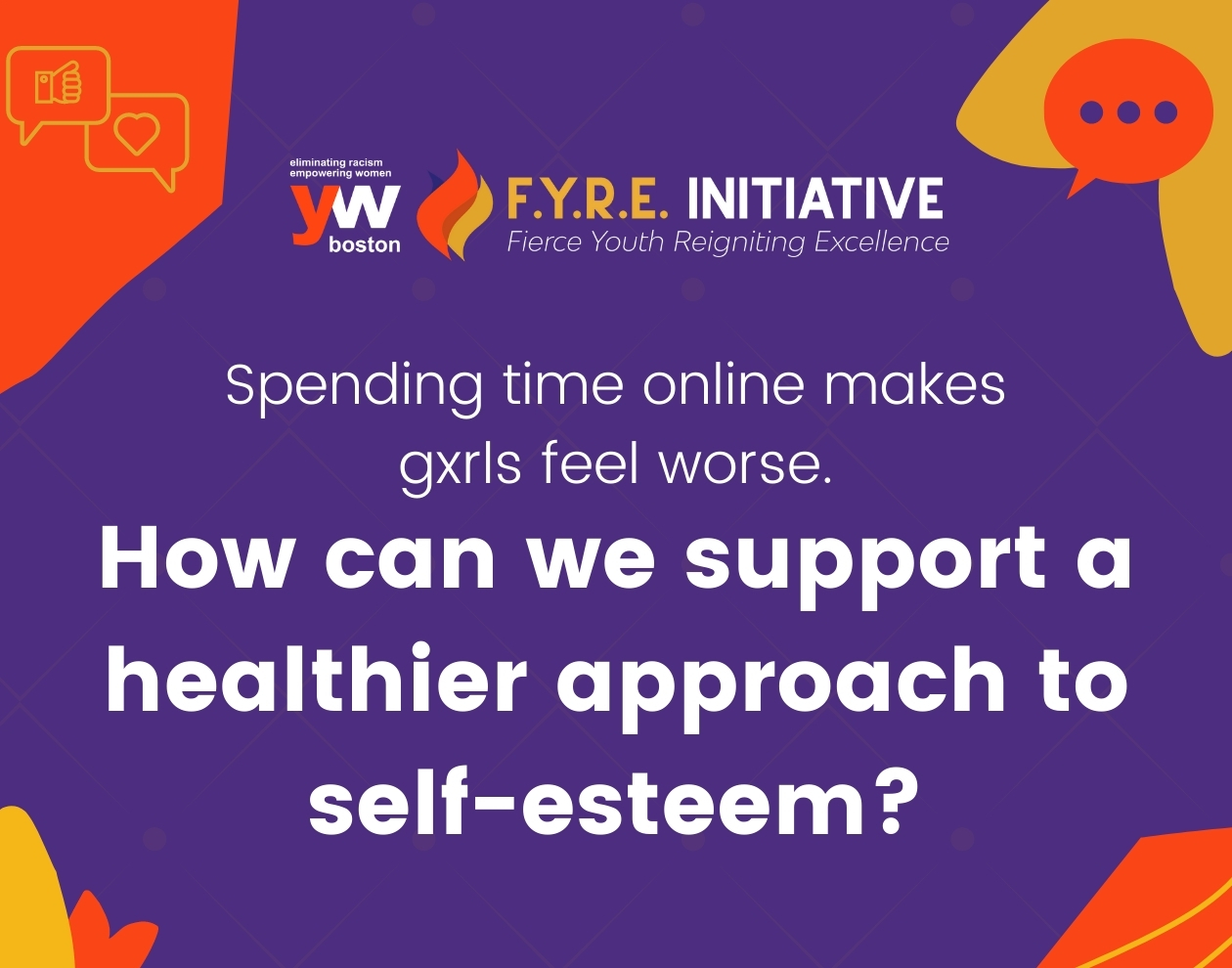 Spending time online makes gxrls feel worse. How can we support a healthier approach to self-esteem?