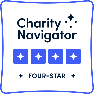 Charity Navigator 4-Star Rating