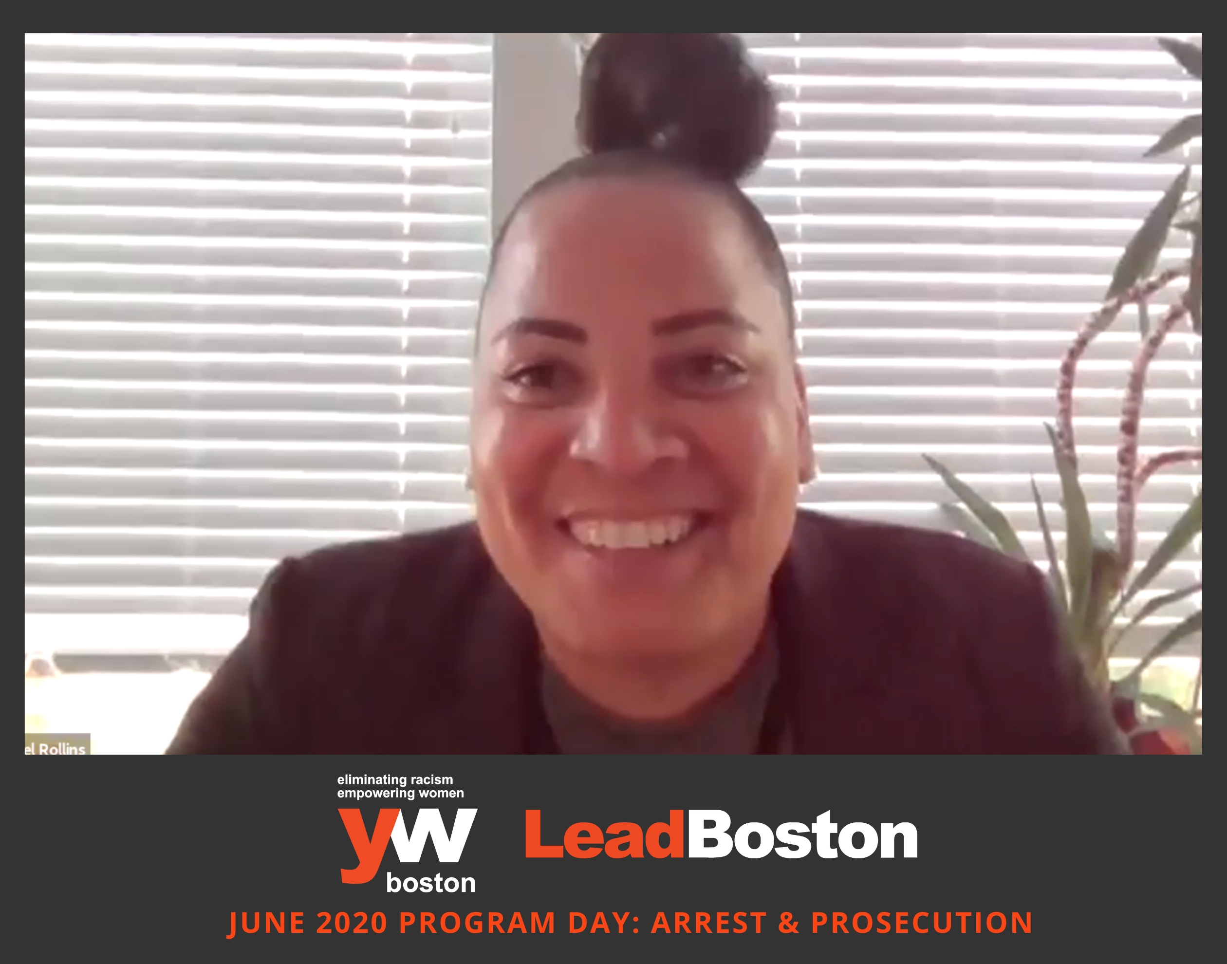 Responding to violence: LeadBoston Class of 2020’s virtual program day with DA Rachael Rollins and Boston police officers