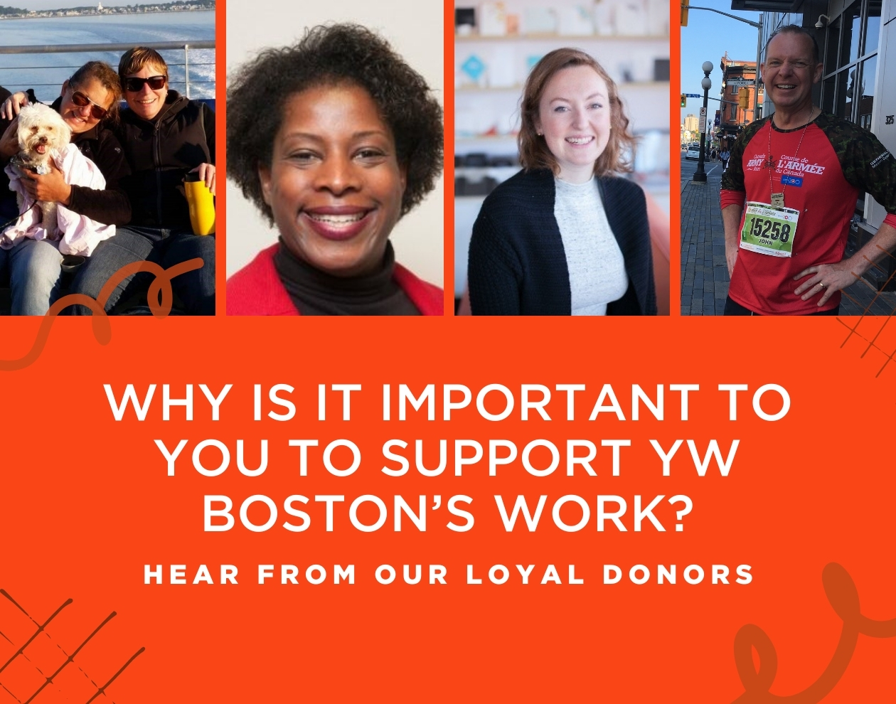 Hear from our loyal donors on why they prioritize supporting YW Boston